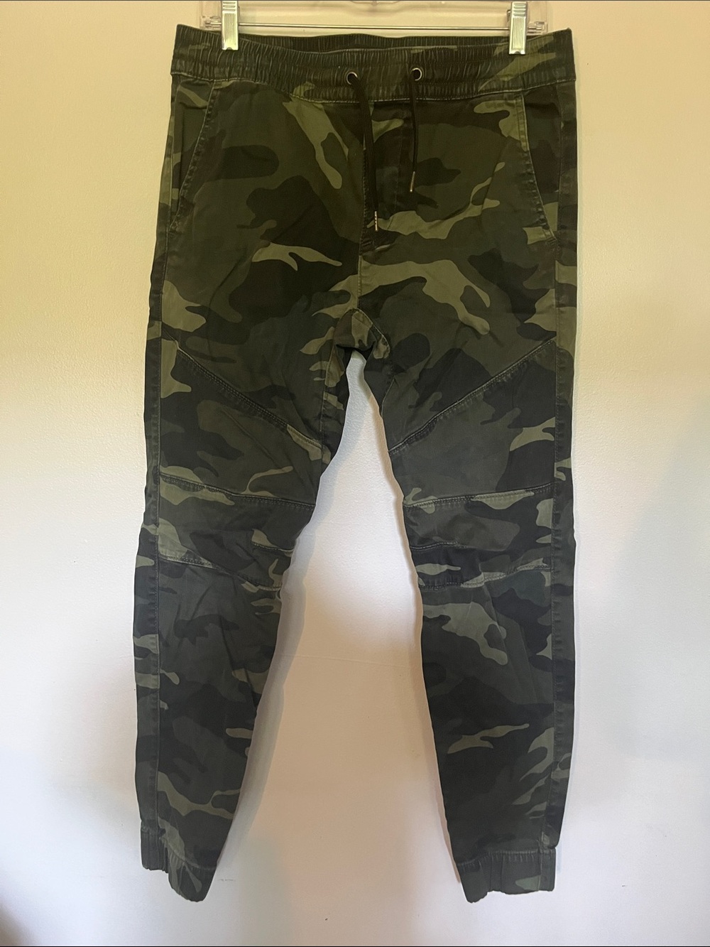 Hollister Men's Camouflage Cargo Pants - Green/Brown